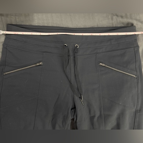 Athleta Farallon Athletic Grey Front Zipper Pockets Jogger Pants Size S - Picture 6 of 6